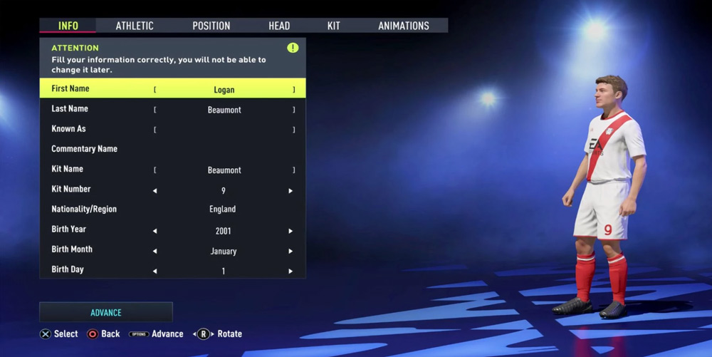 بخش Player در نقد و بررسی بازی FIFA 23