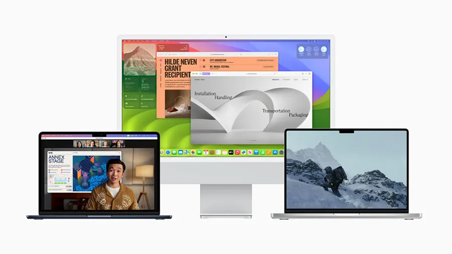سیستم عامل macOS Sonoma در مک - کنفرانس WWDC23